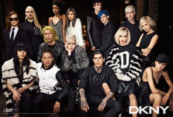 Campagne automne-hiver 2014-15 DKNY.