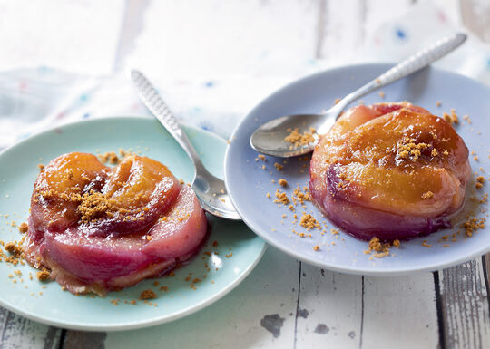 Recette: Mini-tartes Tatin aux nectarines