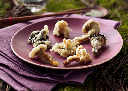 Recette tempura de champignons