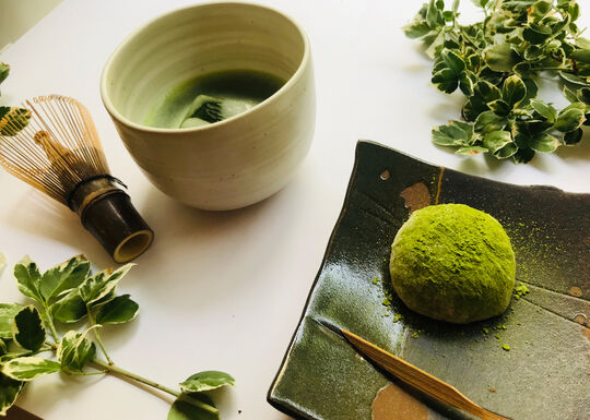 Recette japonaise: Mochis à la mousse de matcha (Daifuku)