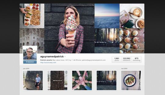 Patrick Janelle est le lauréat du prix du CFDA pour le compte Instagram mode de l'année.